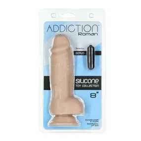 Addiction 8' Roman Dildo - Beige