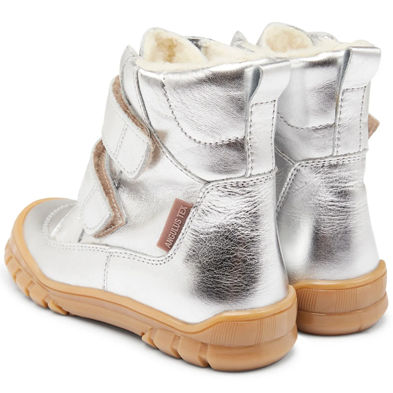 Angulus Tex-Boots With Velcro Silver