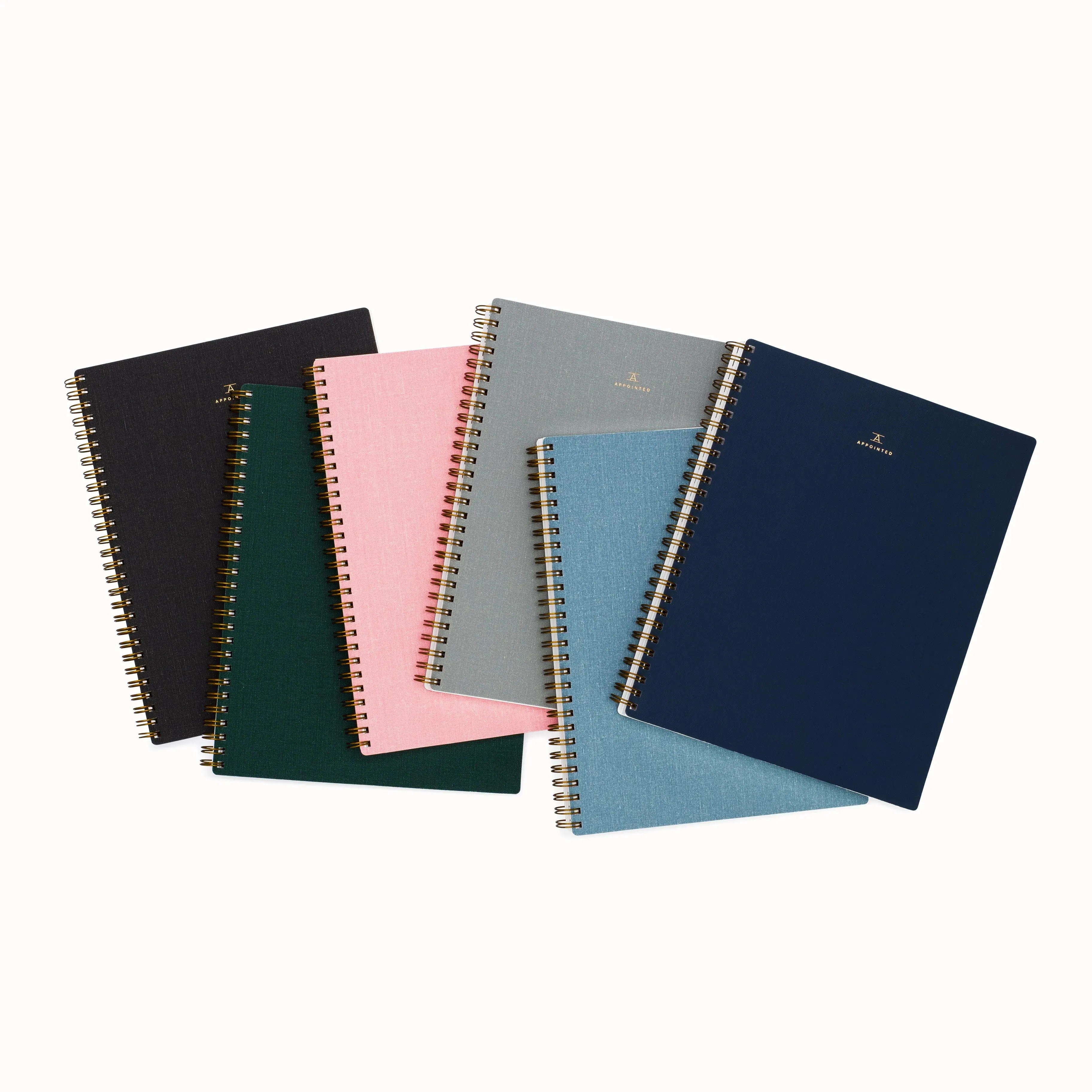 Appointed Notebook in Hunter Green (L) , Lined/Grid/Blank