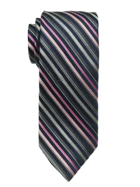 Boy's Tie 18871 Navy/Pink/Grey