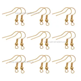 Brass Fish Hook (High Quality) | Size : 19mm | Qty : 20pcs