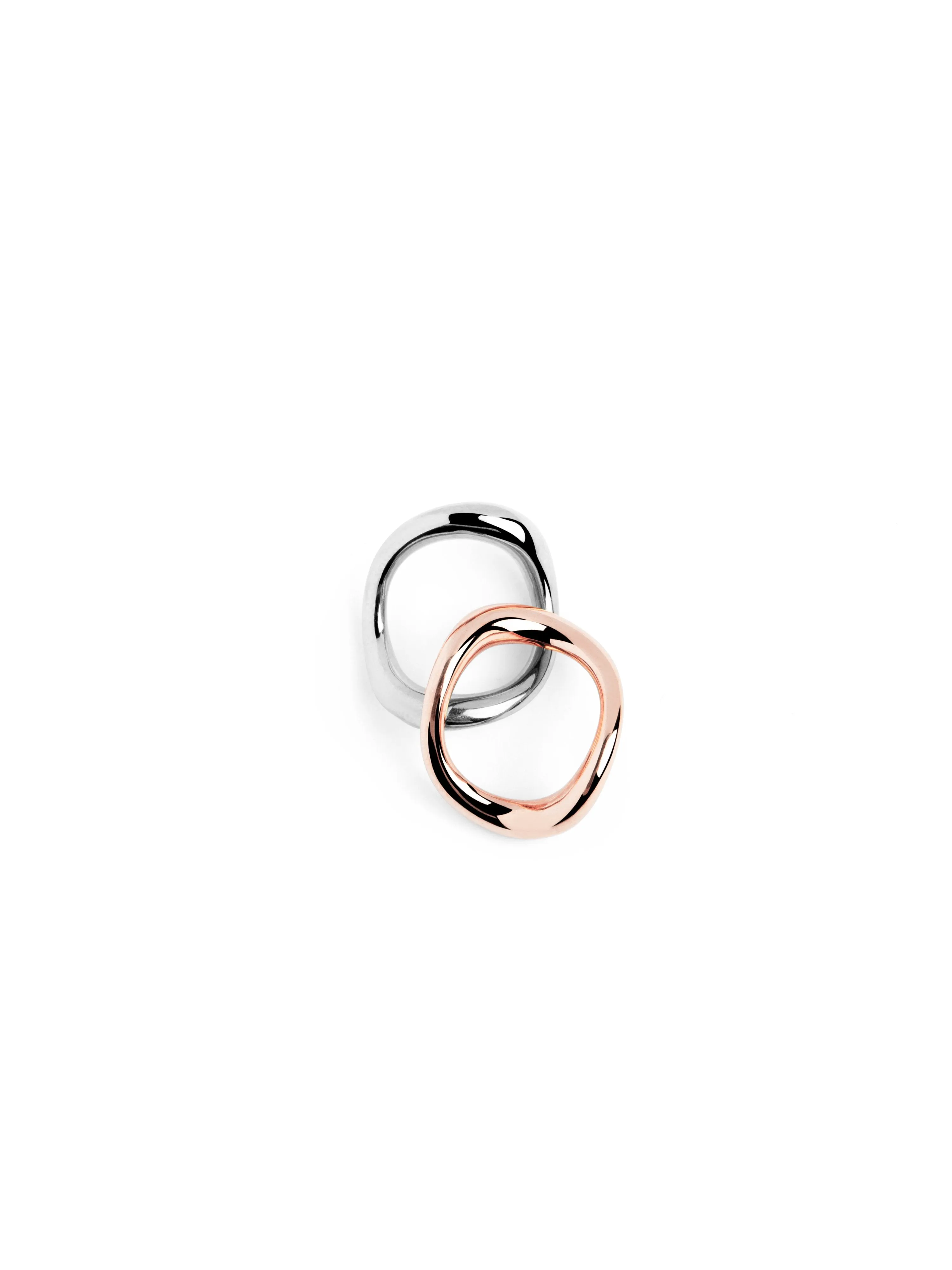 Brisa Two-Colour Rose Gold Charms