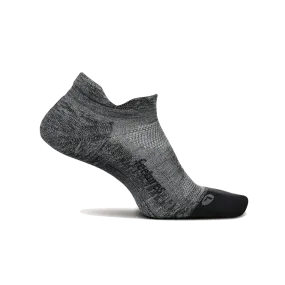 Feetures Elite Light Cushion No Show Tab - Grey