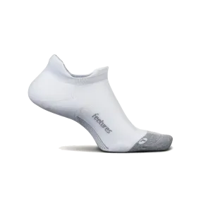 Feetures Elite Max Cushion No Show Tab - White