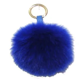 Fur Pom Key Chain