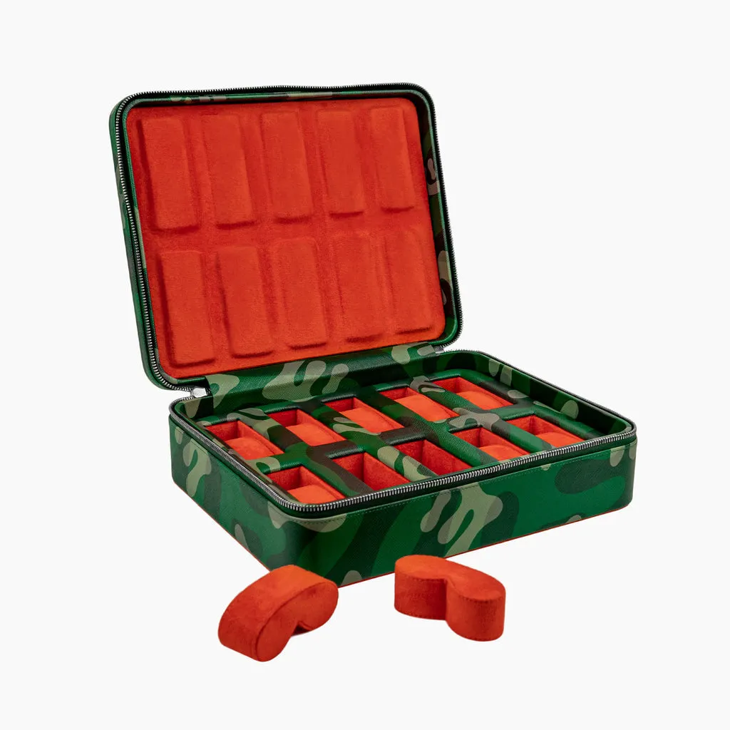 Green Camo Watch Box – Ten Watches