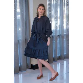 Hannah Dress Navy