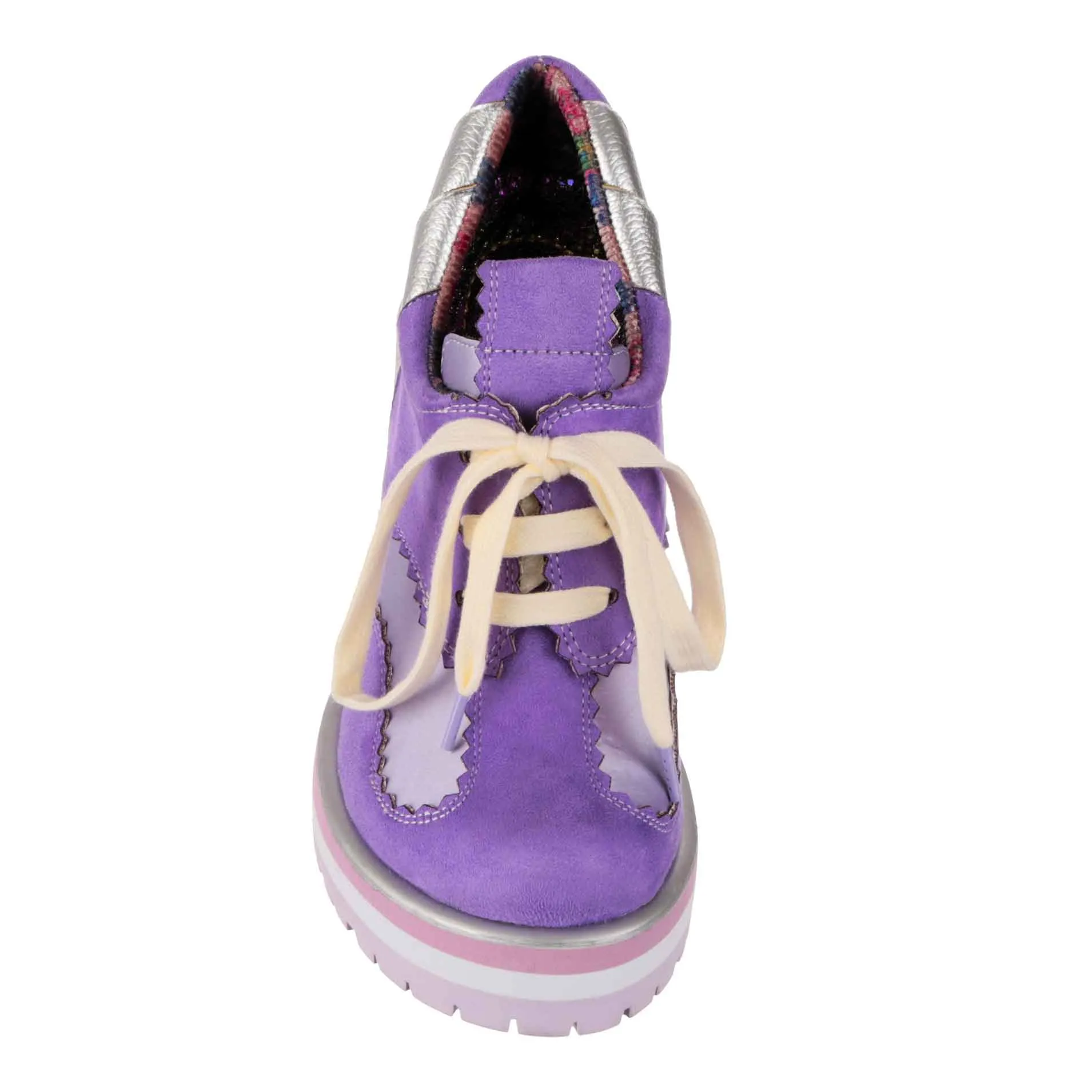 Irregular Choice Womens Winner Takes It All High Heels - Purple