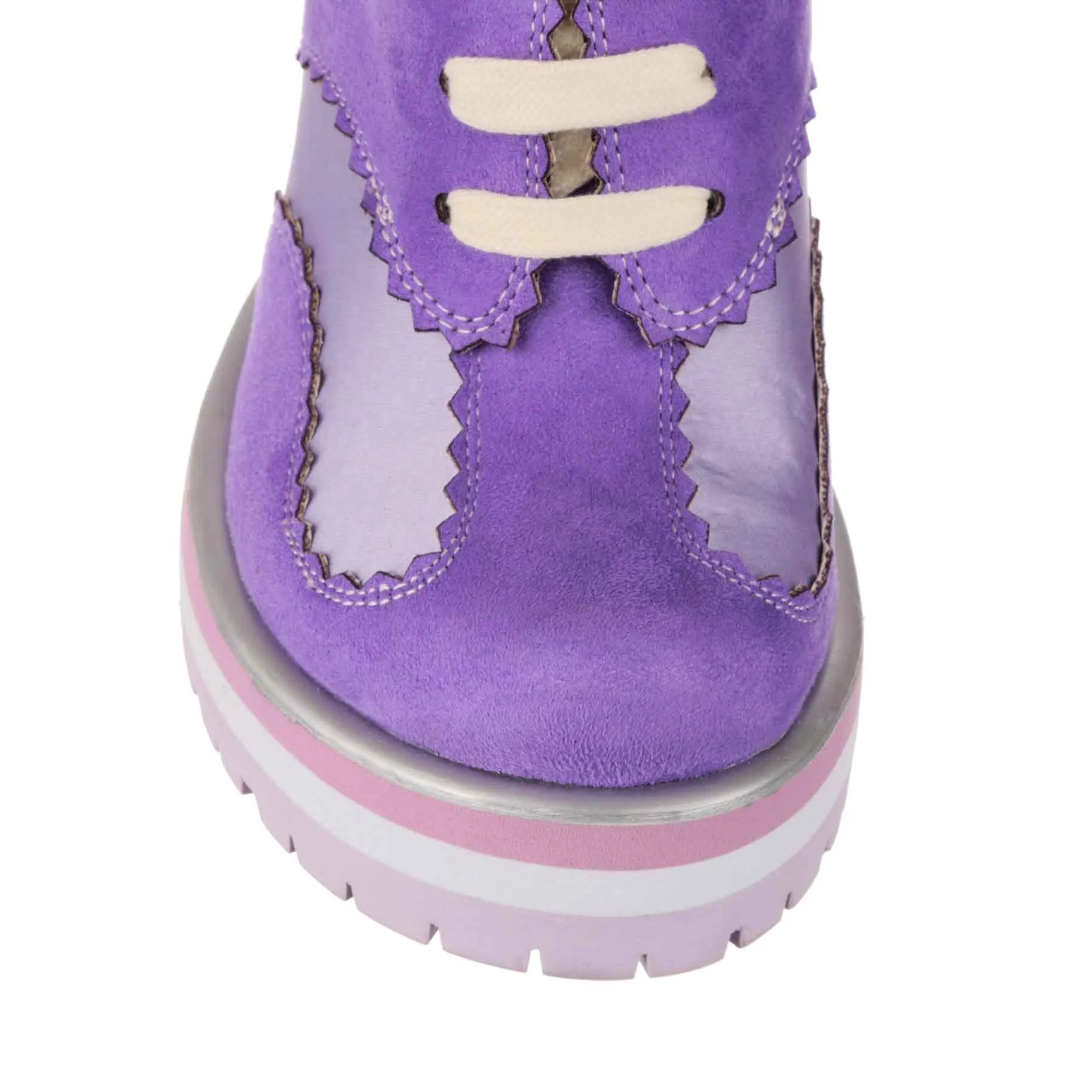 Irregular Choice Womens Winner Takes It All High Heels - Purple