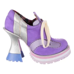 Irregular Choice Womens Winner Takes It All High Heels - Purple