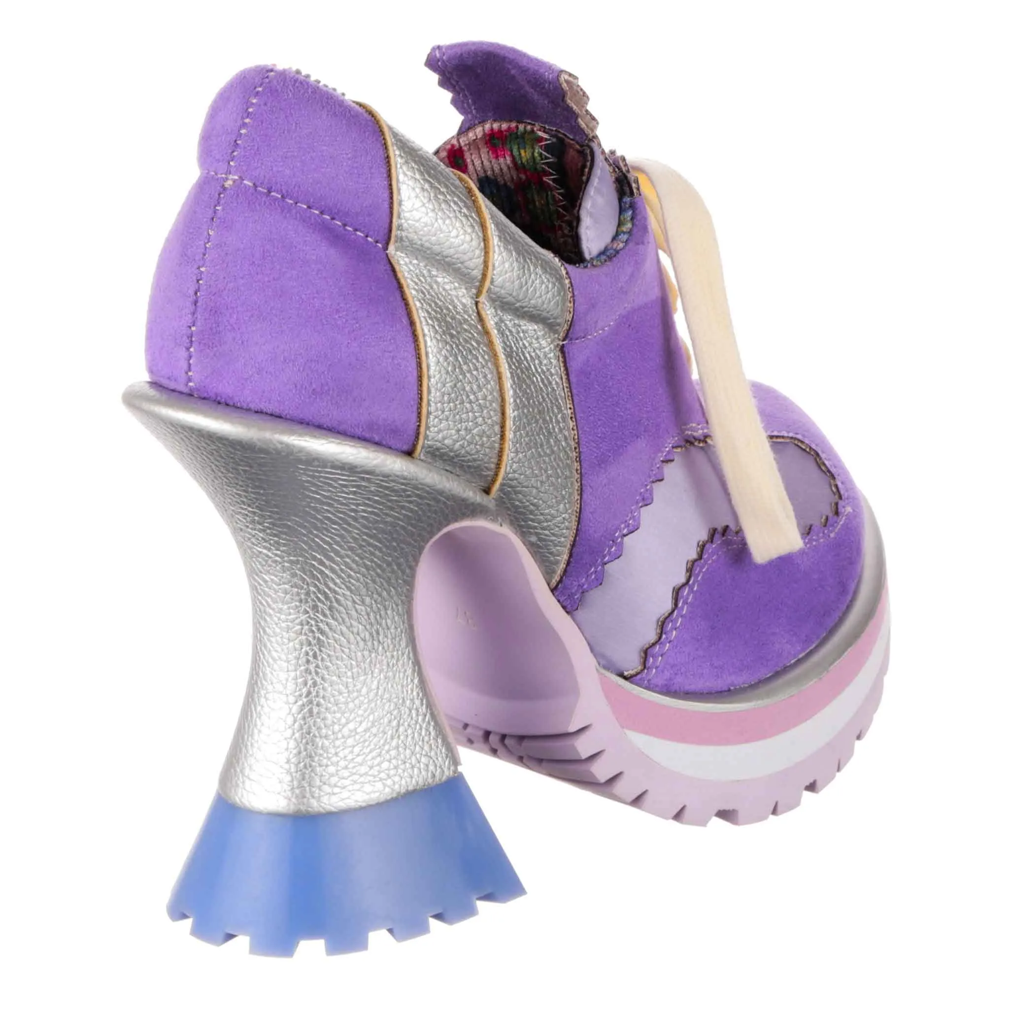 Irregular Choice Womens Winner Takes It All High Heels - Purple