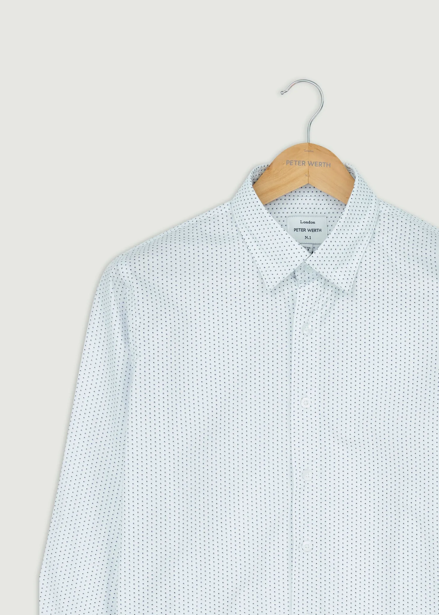 Roman Long Sleeve Shirt - White