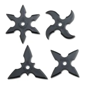 Rubber Shuriken Mix Set (4pcs)