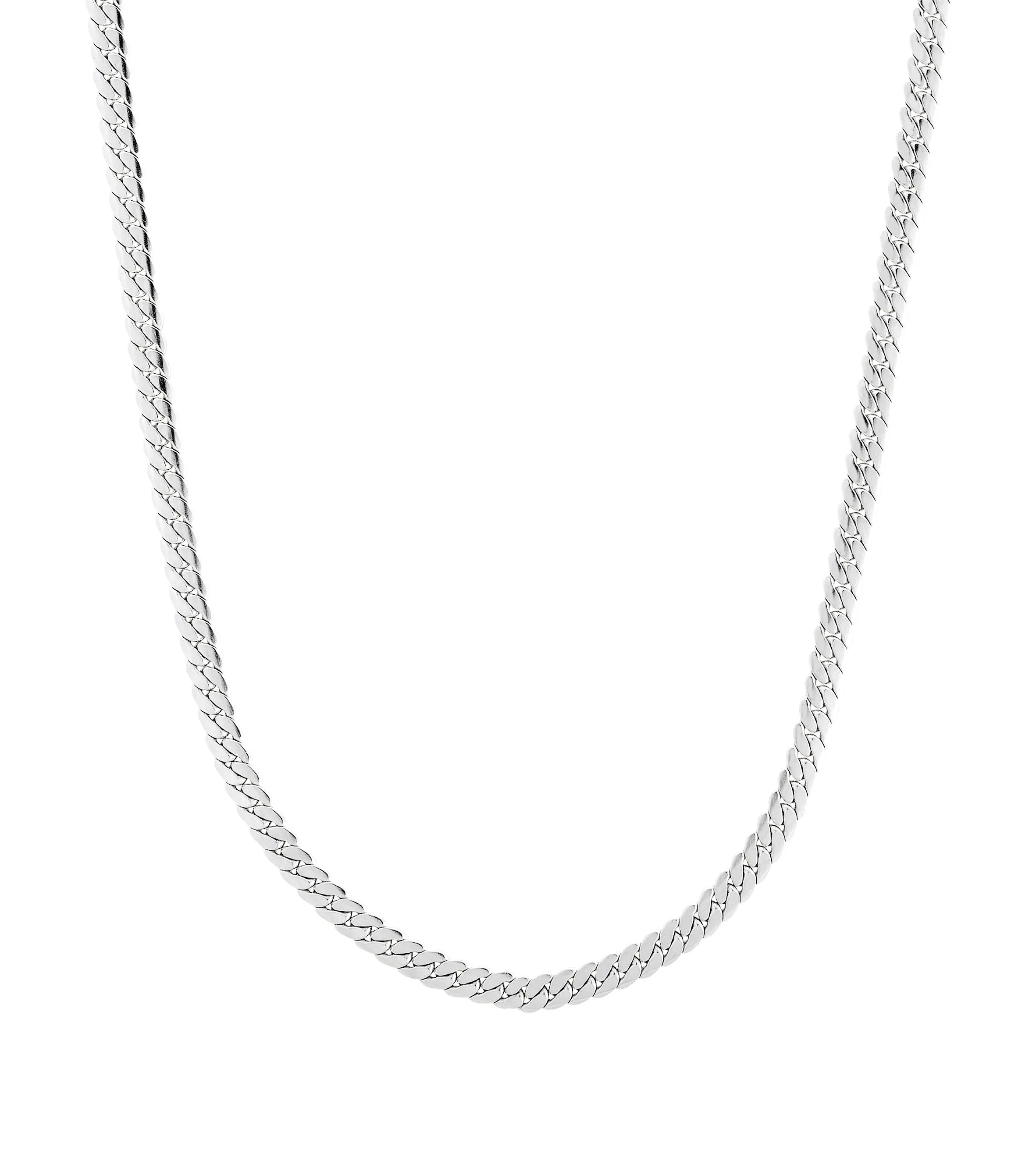 Trinity Chain Necklace Steel