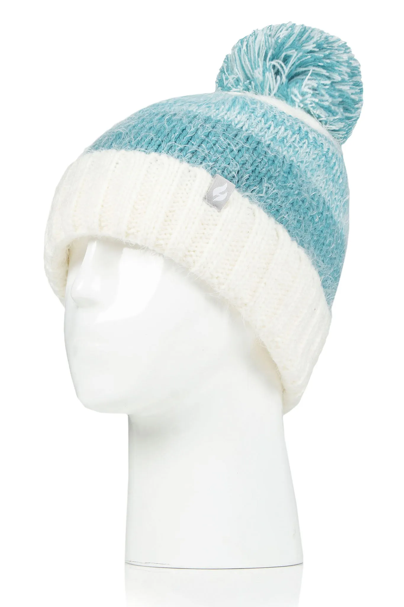 Women's Sloane Feather Knit Roll Up Hat