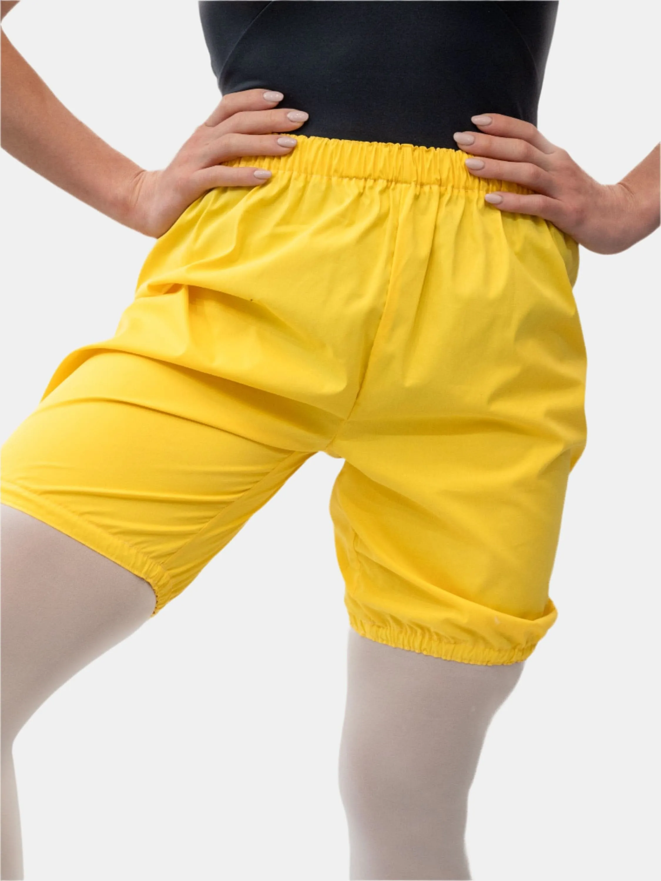 Yellow Dance Trash Bag Shorts MP5006