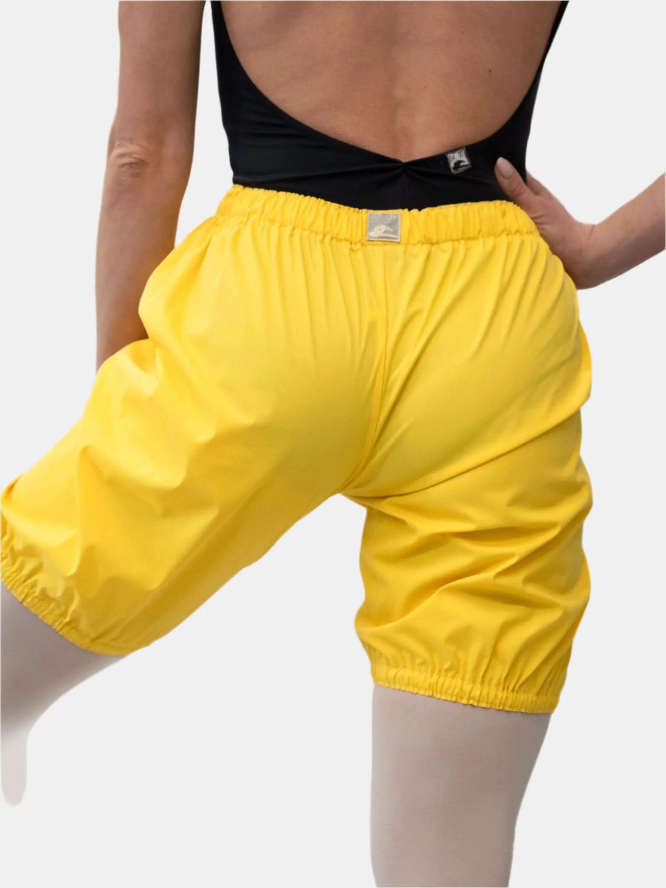 Yellow Dance Trash Bag Shorts MP5006